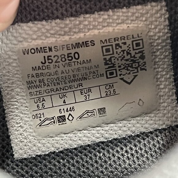 Merrell Black and Gray Athletic Shoes - Picture 9 of 9